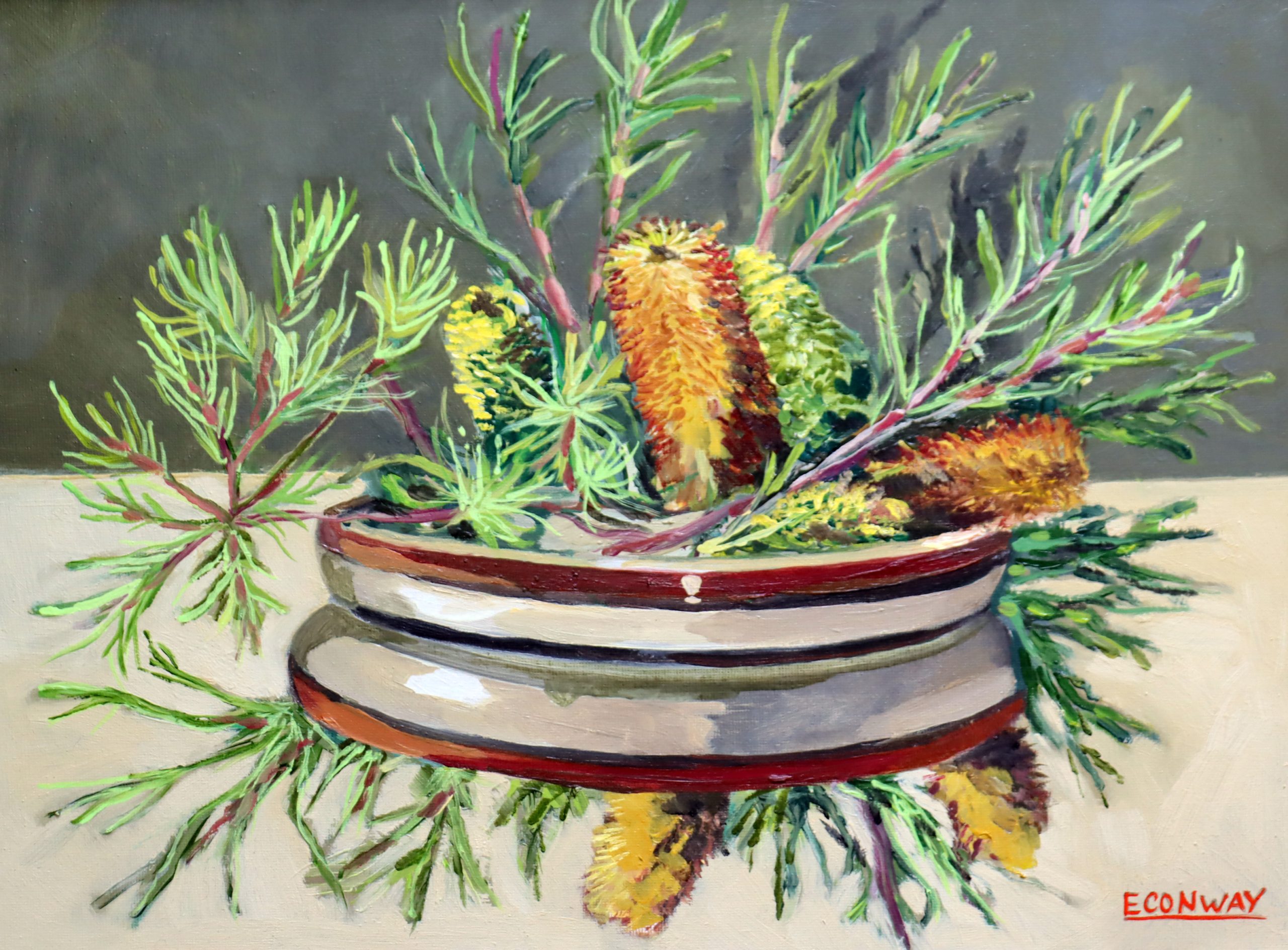 Banksias in Reflection