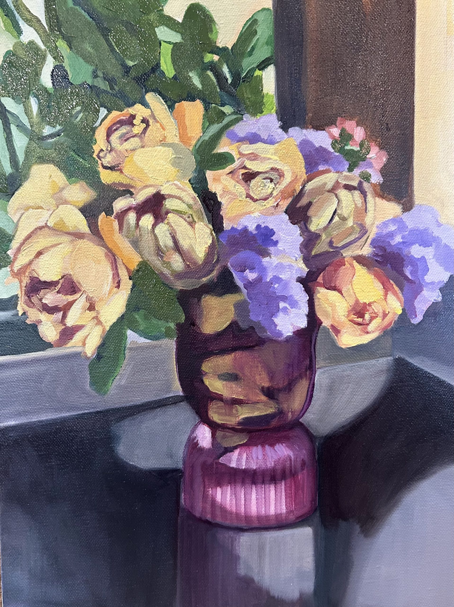 A Purple Vessel for Bloom