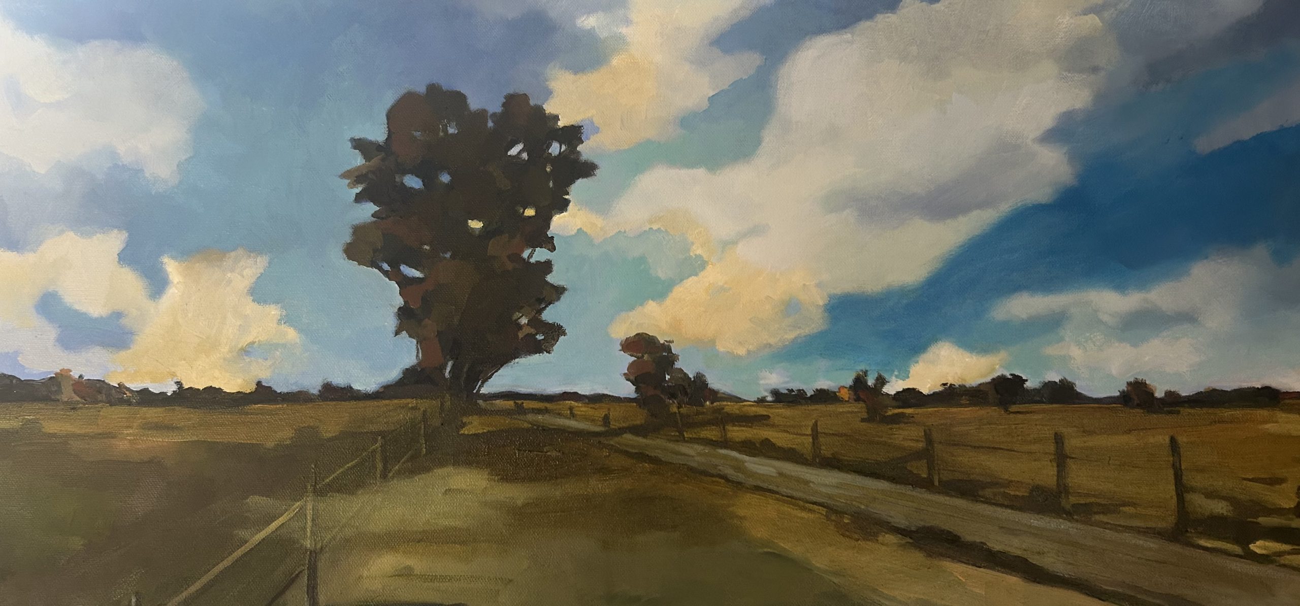 Late Afternoon Light, Longlea, Victoria
